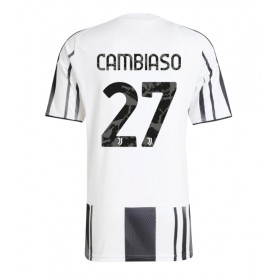Herren Fußballbekleidung Juventus Andrea Cambiaso #27 Heimtrikot 2025-26 Kurzarm